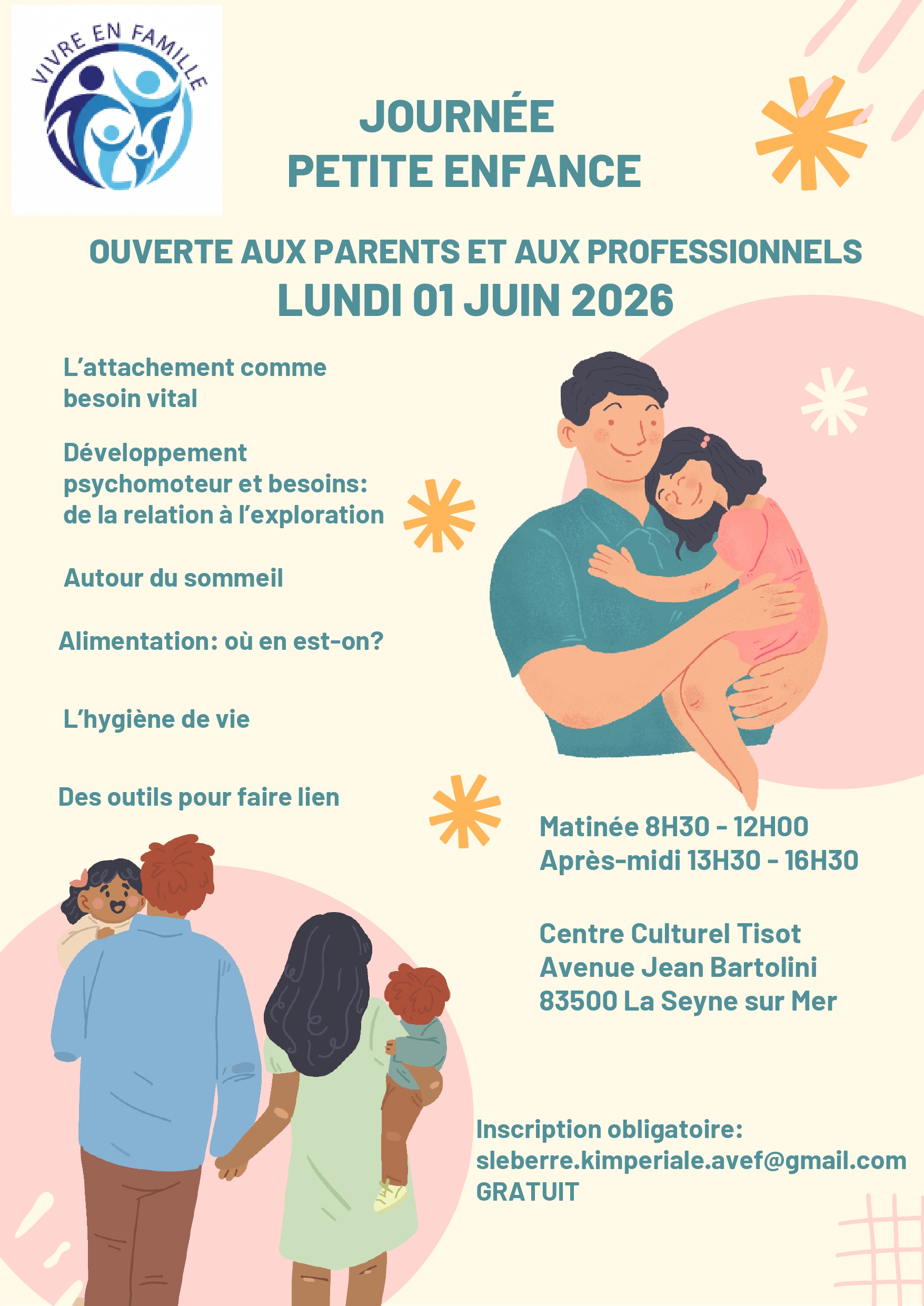 ASSOCIATION VIVRE EN FAMILLE ACTIONS A LA FONCTION PARENTALE ET DE PREVENTION DES COMPORTEMENTS A RISQUE